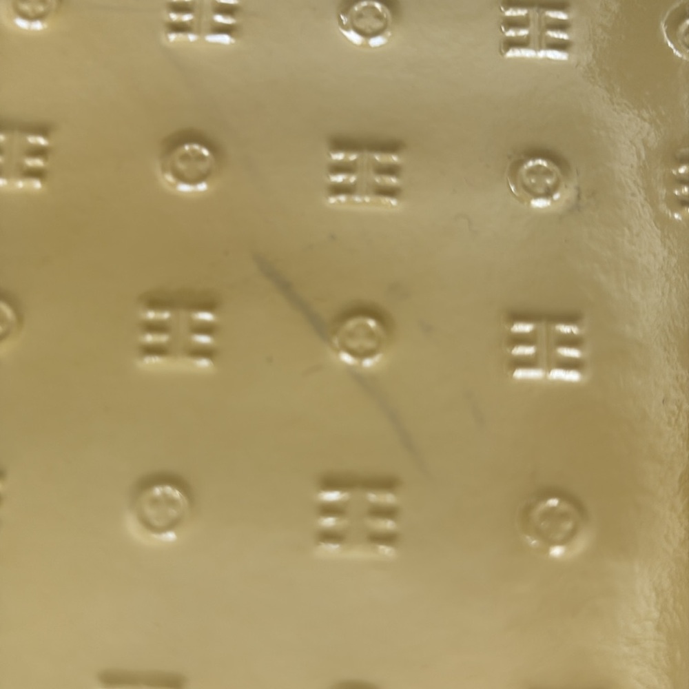 Arcadia patent leather yellow shoulder bag - Picture 8 of 12